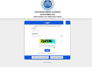 DDA Admit Card 2025