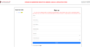 Bihar Deled Admission Online Form 2026-28