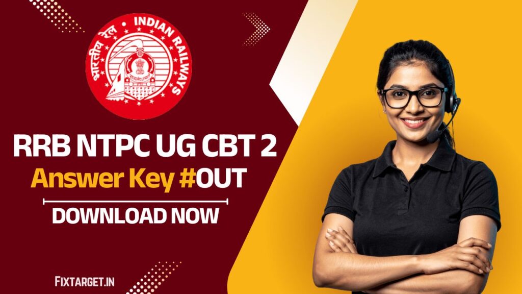 RRB NTPC UG CBT 2 Answer key 2025