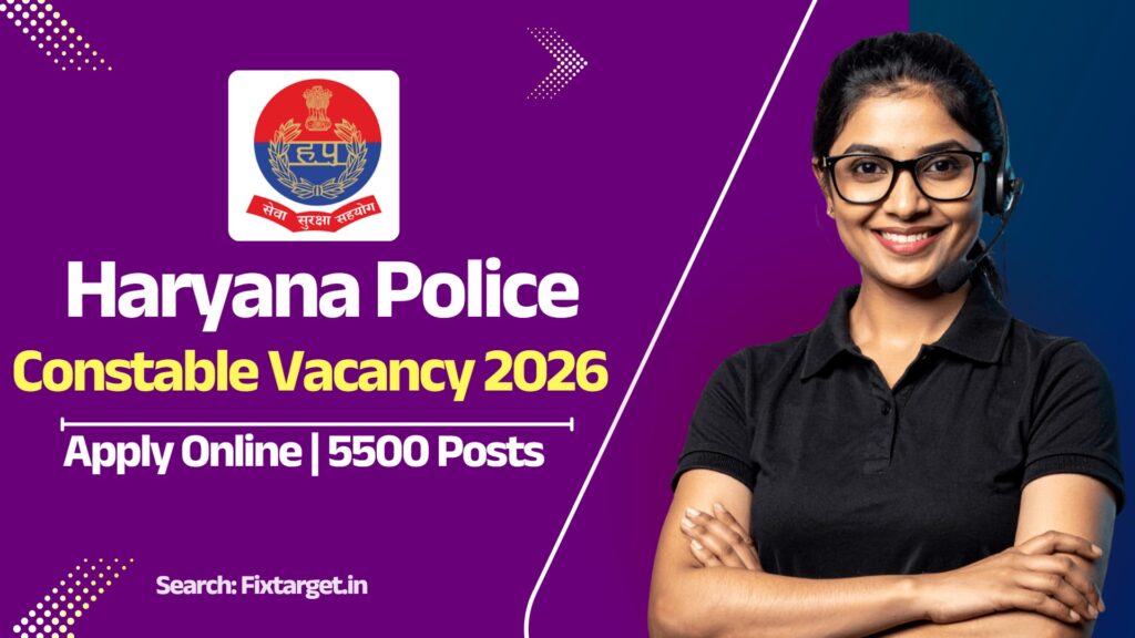 Haryana Police Constable Recruitment 2026