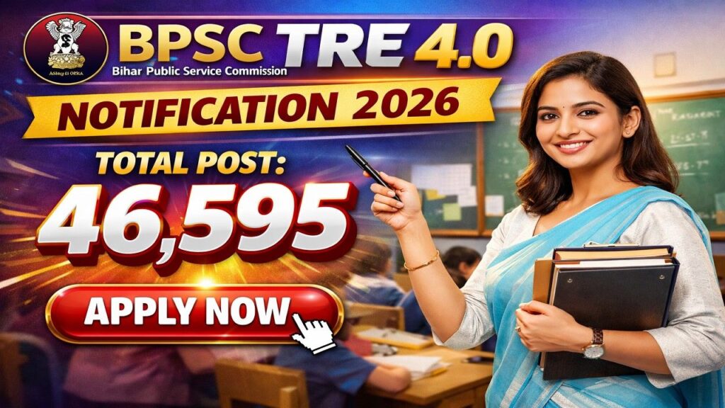BPSC TRE 4.0 Notification 2026