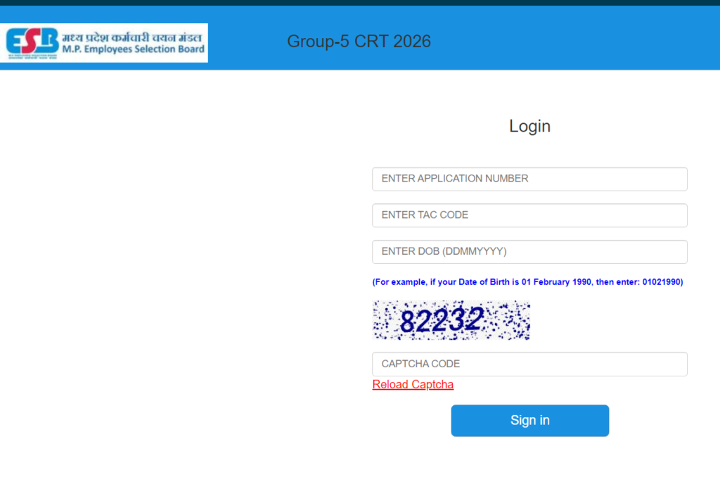 MPESB Group 5 Answer Key 2026