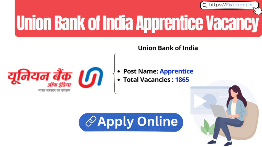 Union Bank of India Apprentice Recruitment 2026