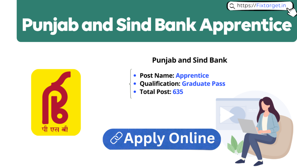 Punjab and Sind Bank Apprentice Recruitment 2026