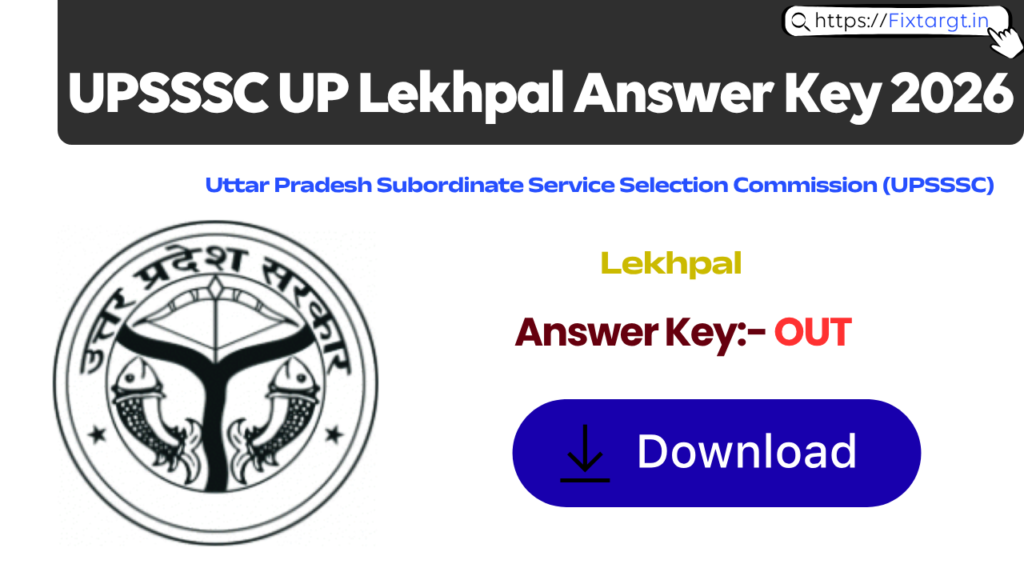 UP Lekhpal Answer Key 2026