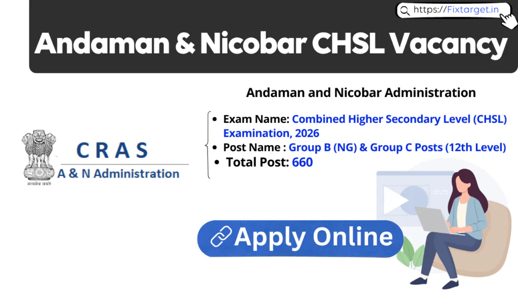 Andaman and Nicobar CHSL Recruitment 2026