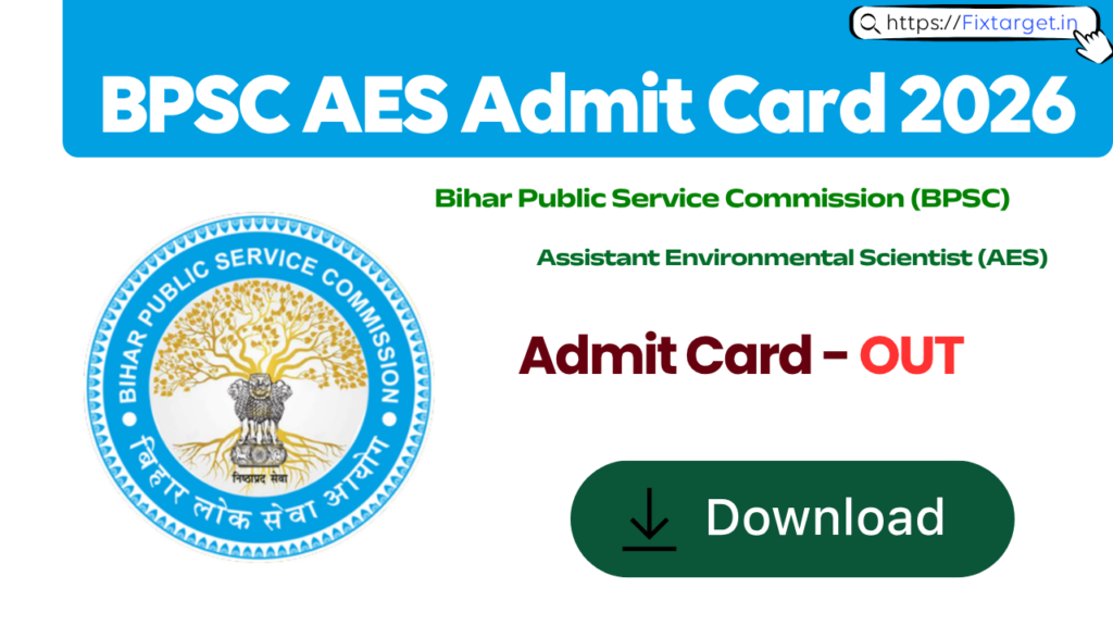 BPSC AES Admit Card 2026