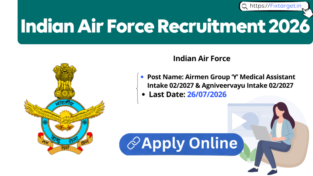Indian Air Force Agniveervayu Recruitment 2026