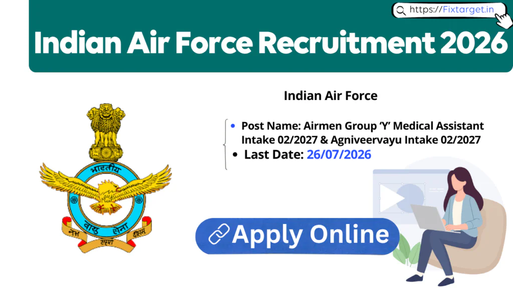 Indian Air Force Agniveervayu Recruitment 2026