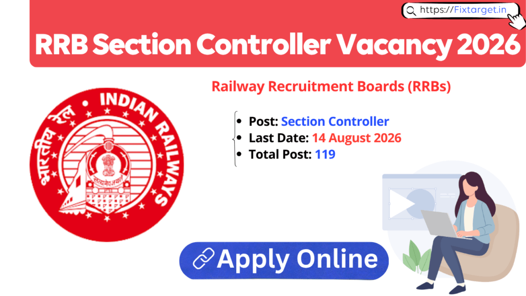 RRB Section Controller Recruitment 2026