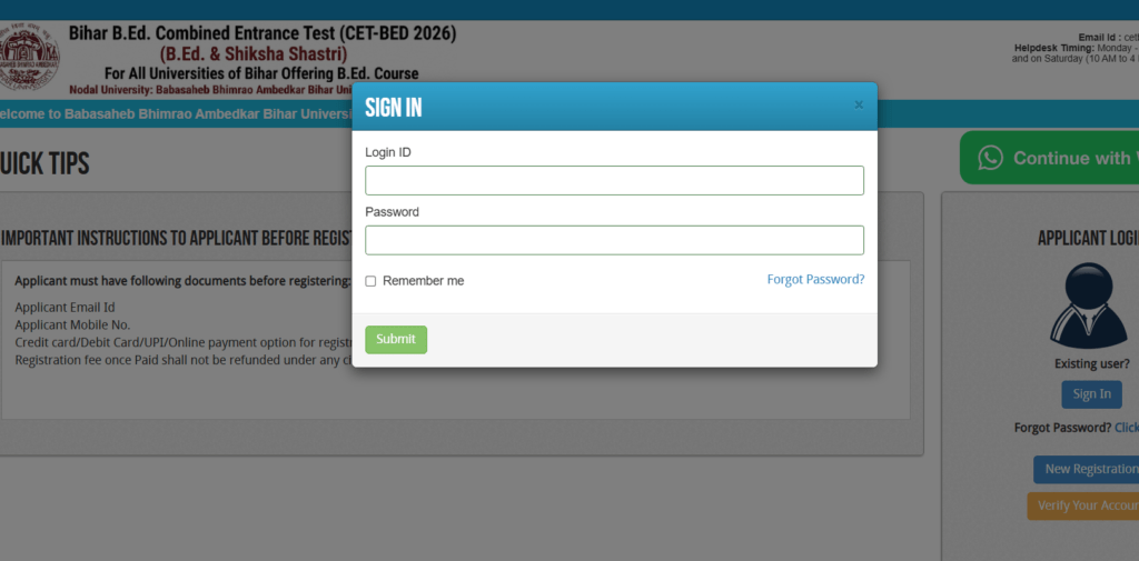 Bihar B.Ed 2nd Round Seat Allotment 2026