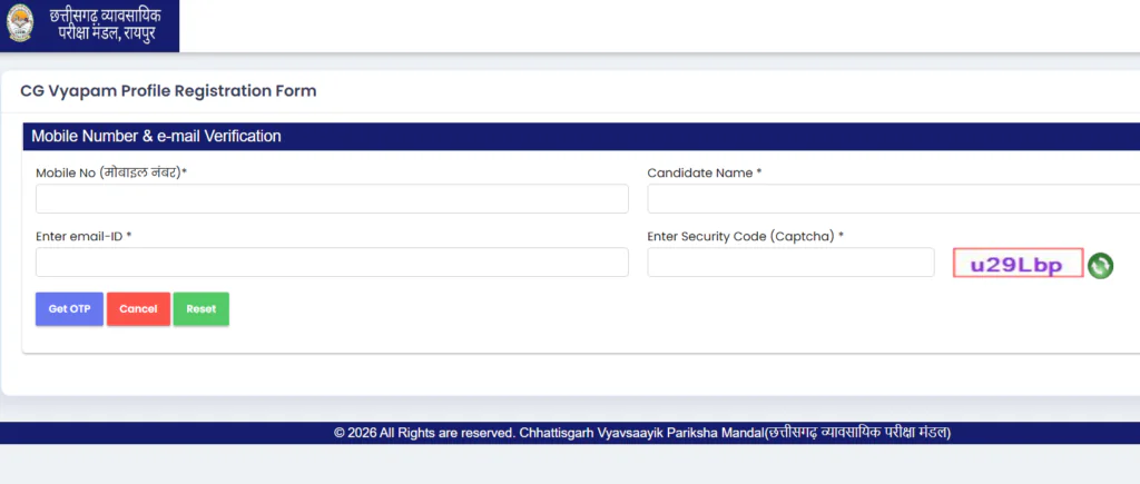 CGSSB Assistant Teacher Recruitment 2026
