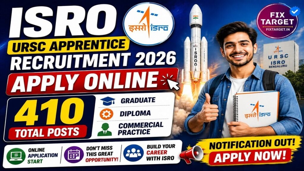 ISRO URSC Apprentice Recruitment 2026
