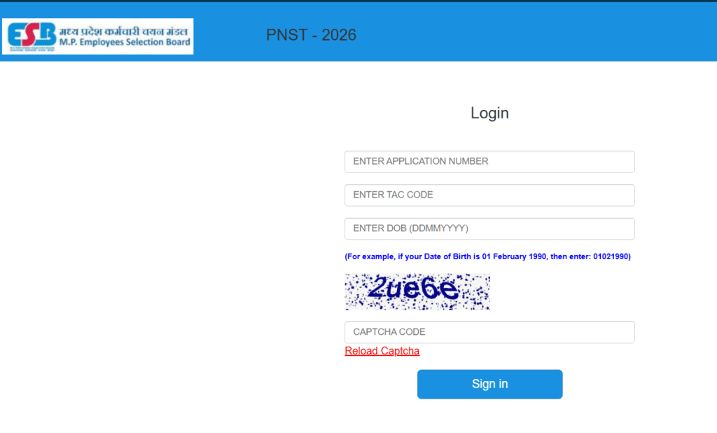 MP PNST Answer Key 2026