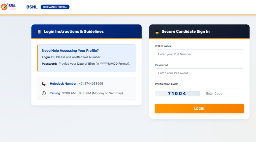BSNL JTO Answer Key 2026
