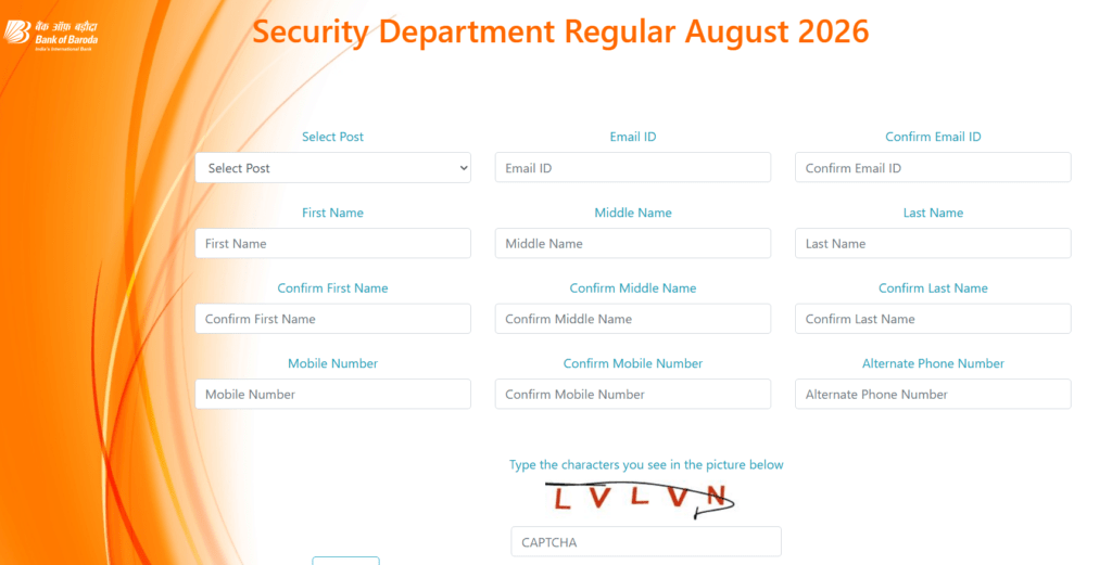 Bank of Baroda SO Recruitment 2026