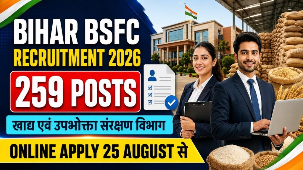 Bihar BSFC Recruitment 2026