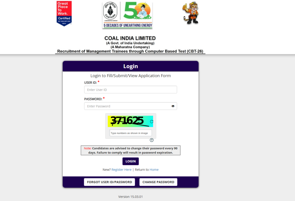 Coal India MT Answer Key 2026