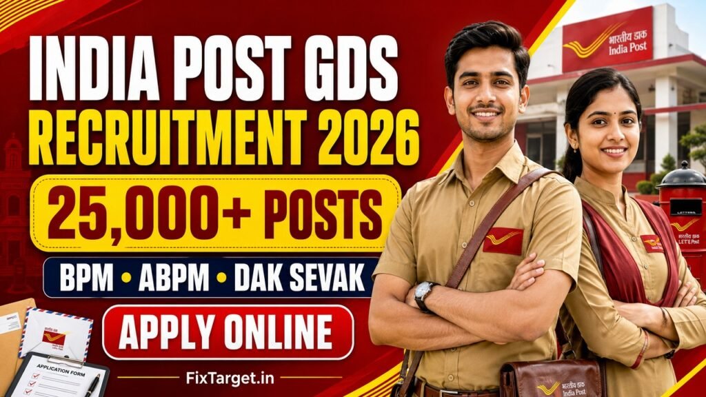 India Post GDS Recruitment Online Form 2026