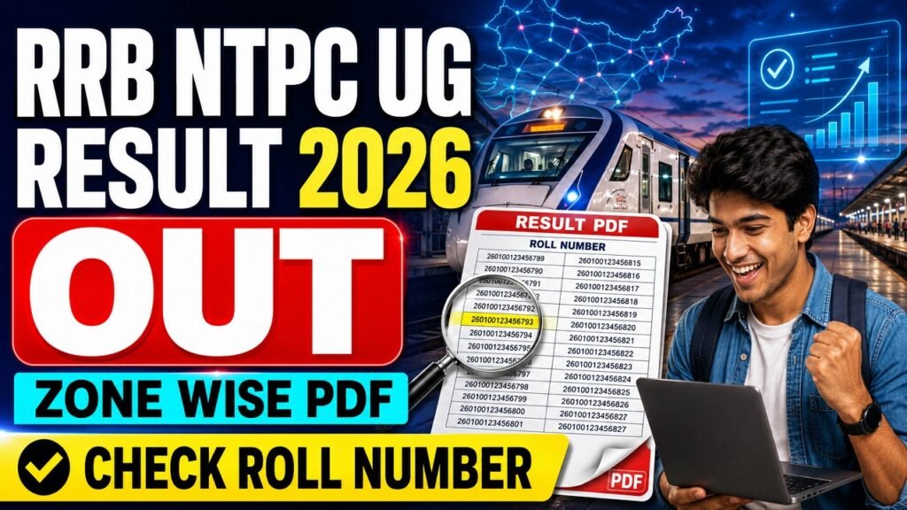 RRB NTPC UG Result 2026