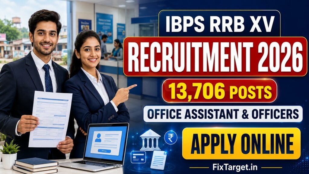 IBPS RRB XV Recruitment 2026