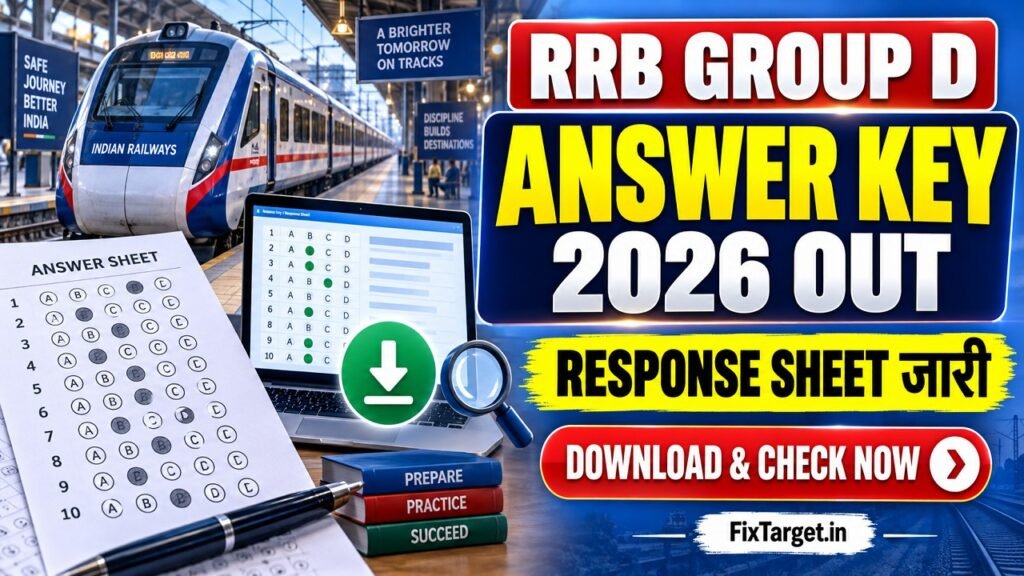 RRB Group D Answer Key 2026