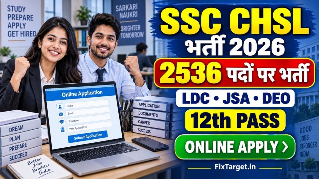 SSC CHSL Recruitment 2026
