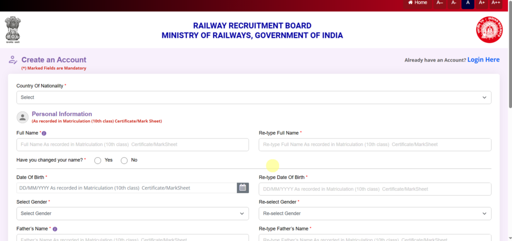 RRB Station Master Recruitment 2026