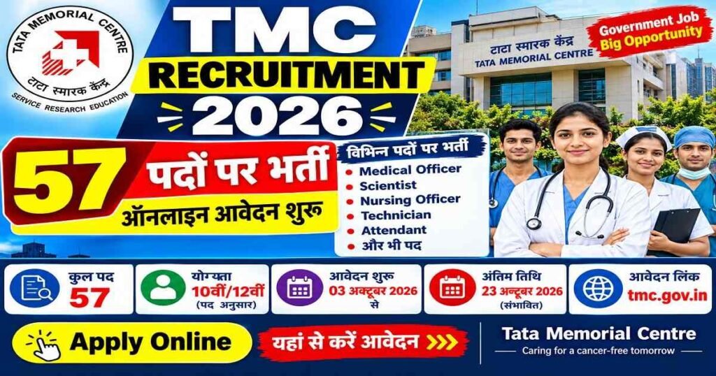 TMC Recruitment 2026