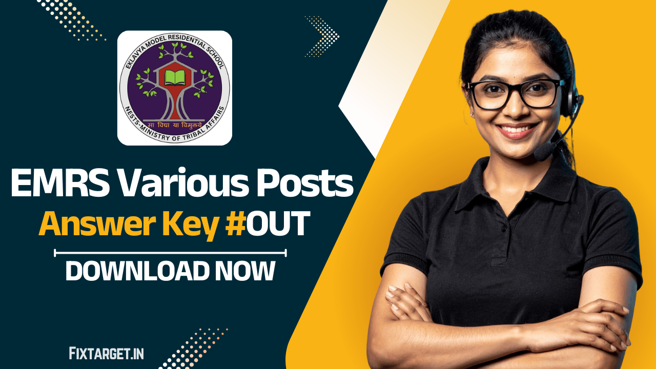 EMRS Answer Key 2025