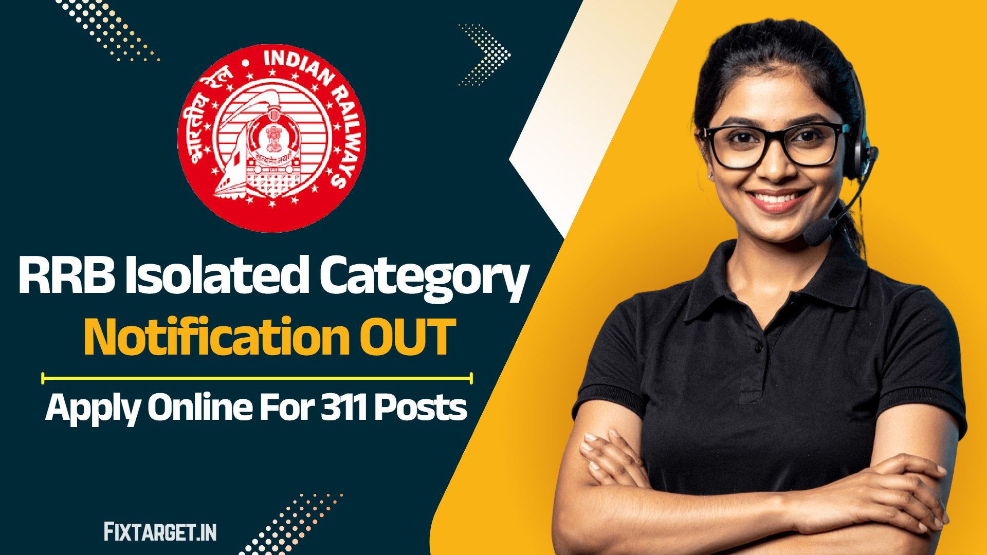 RRB Isolated Category Recruitment 2025