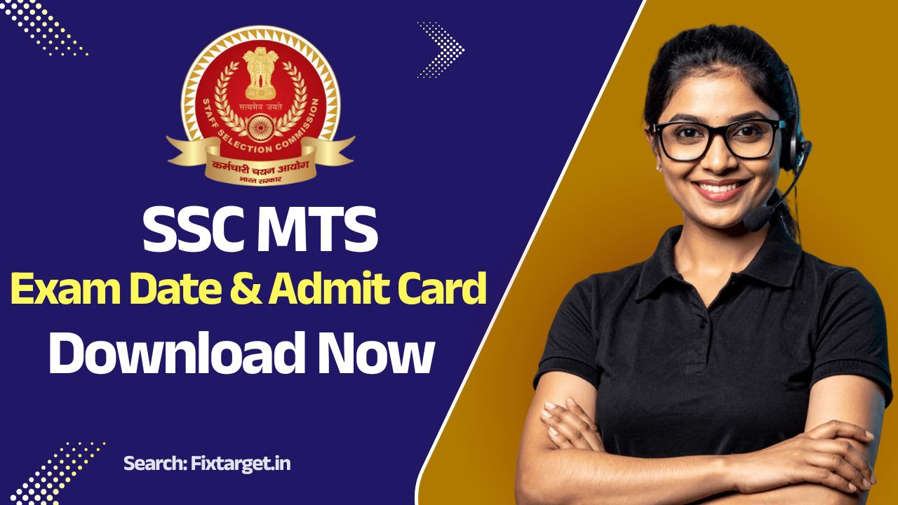 SSC MTS Admit Card 2026