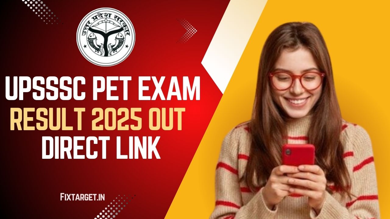 UPSSSC PET Result 2025