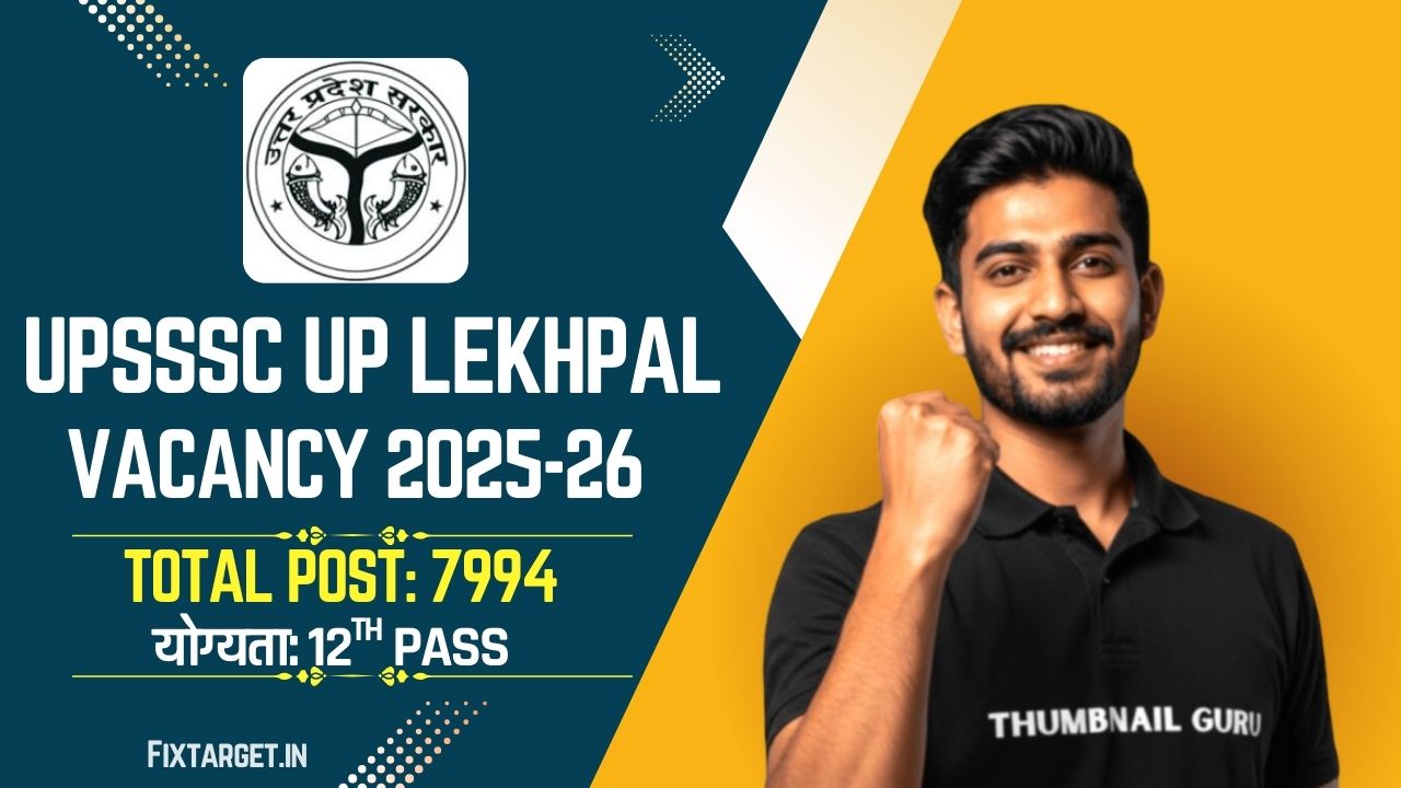 UPSSSC UP Lekhpal Recruitment 2025