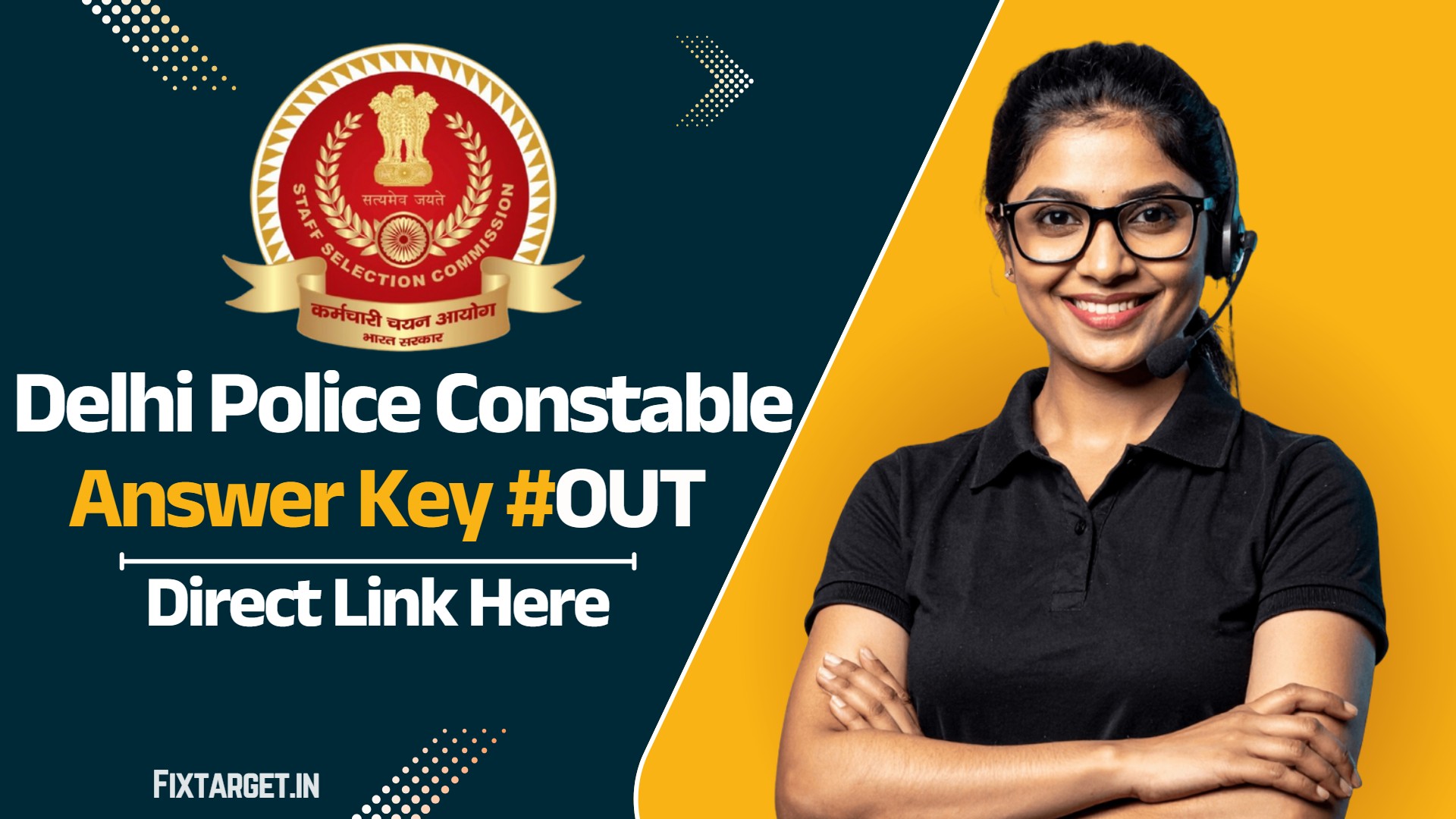 Delhi Police Constable Answer Key 2026