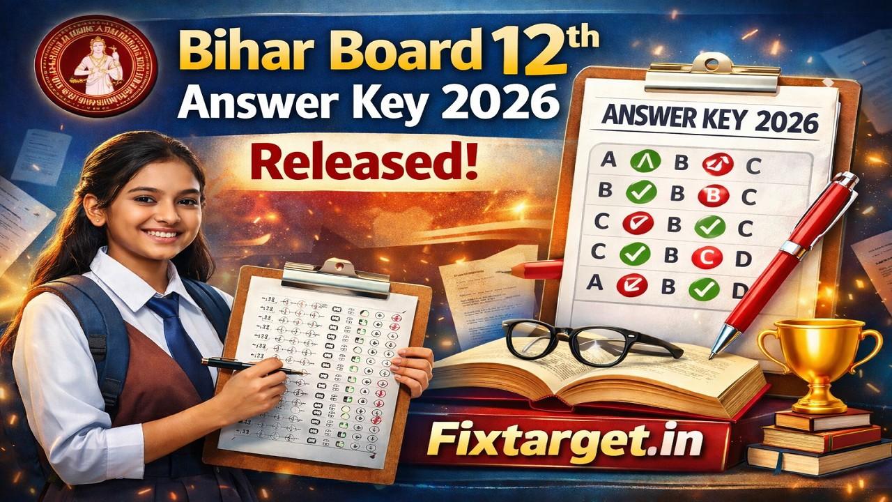 Bihar Board 12th Answer key 2026