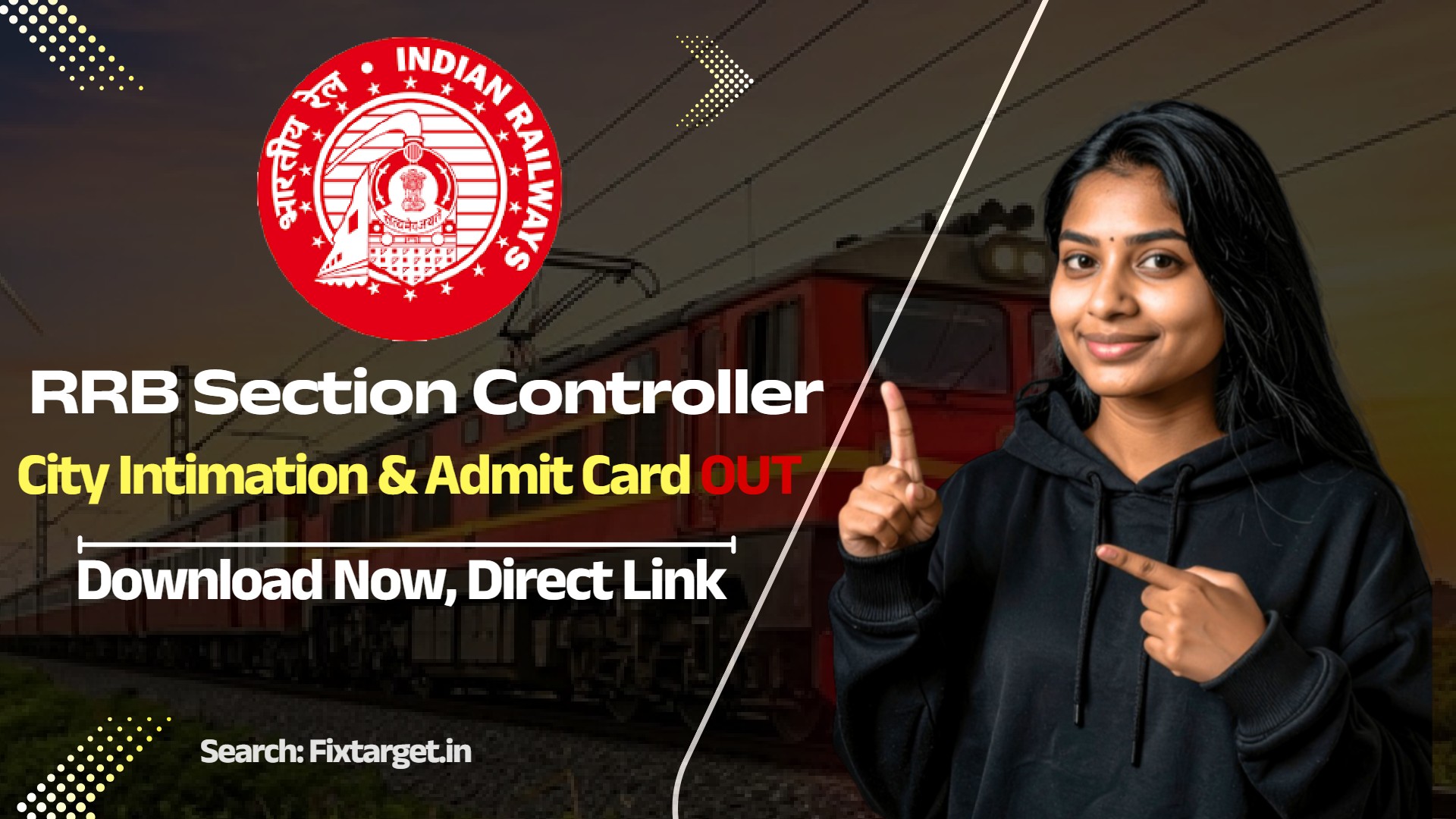 RRB Section Controller Admit Card 2026