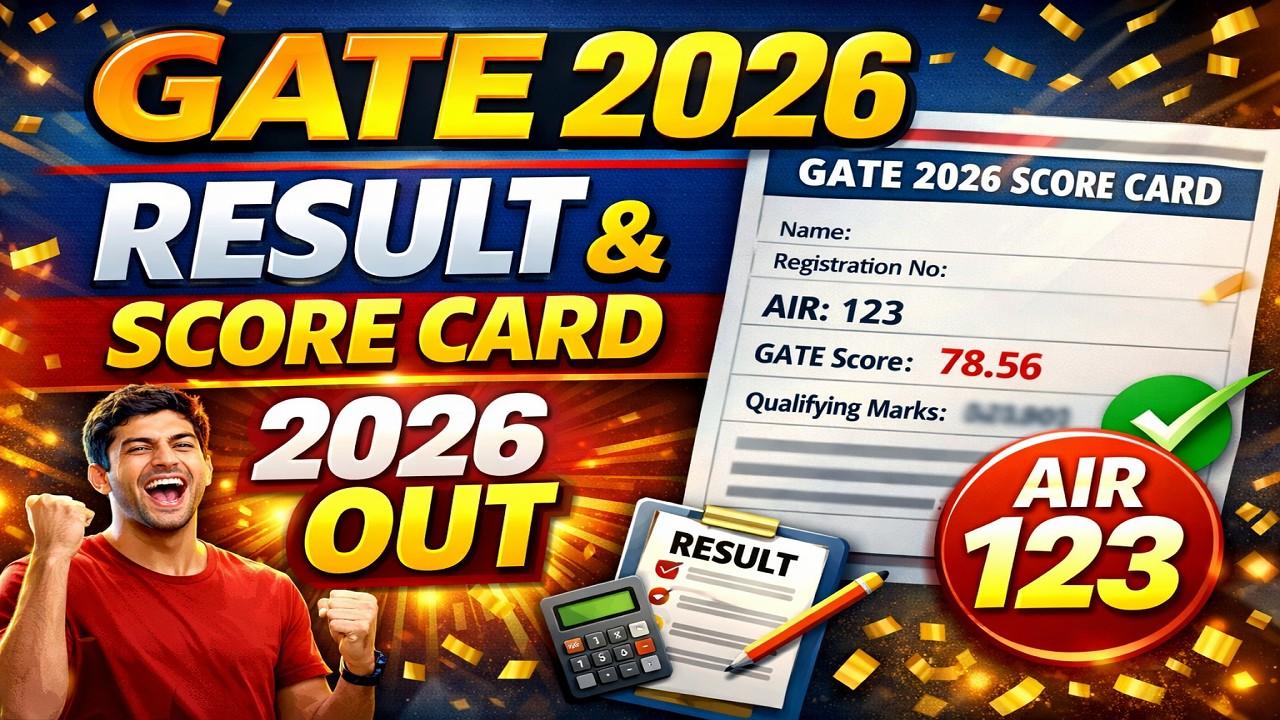 GATE Result 2026