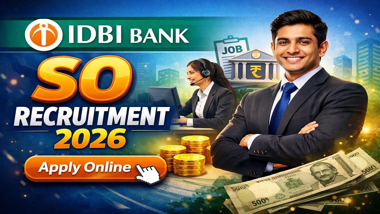 IDBI Bank SO Recruitment 2026