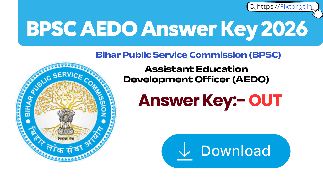 BPSC AEDO Answer Key 2026