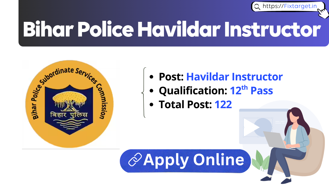 Bihar Police Havildar Instructor Recruitment 2026