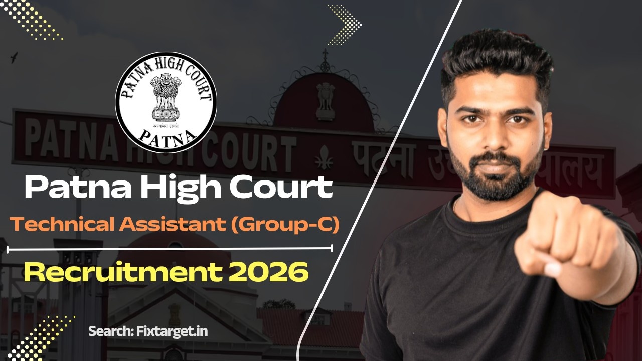 Patna High Court Technical Assistant Recruitment 2026