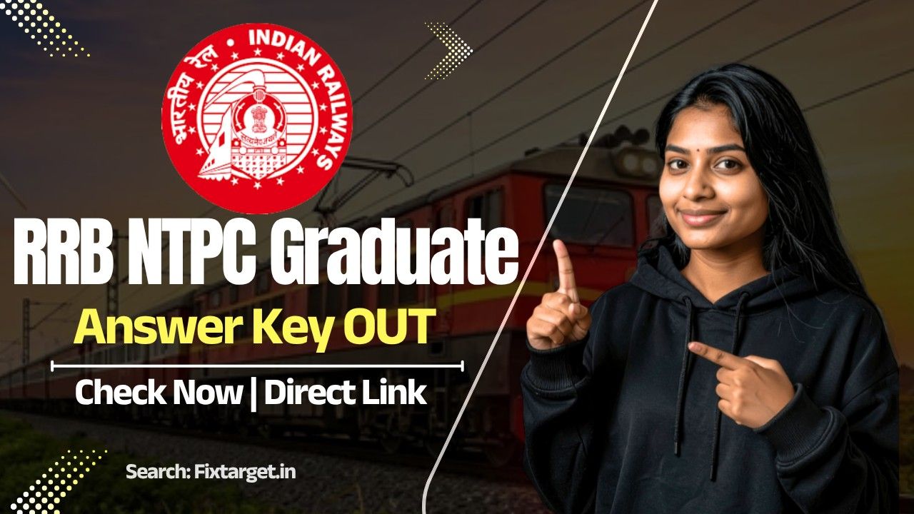 RRB NTPC Graduate Answer Key 2026