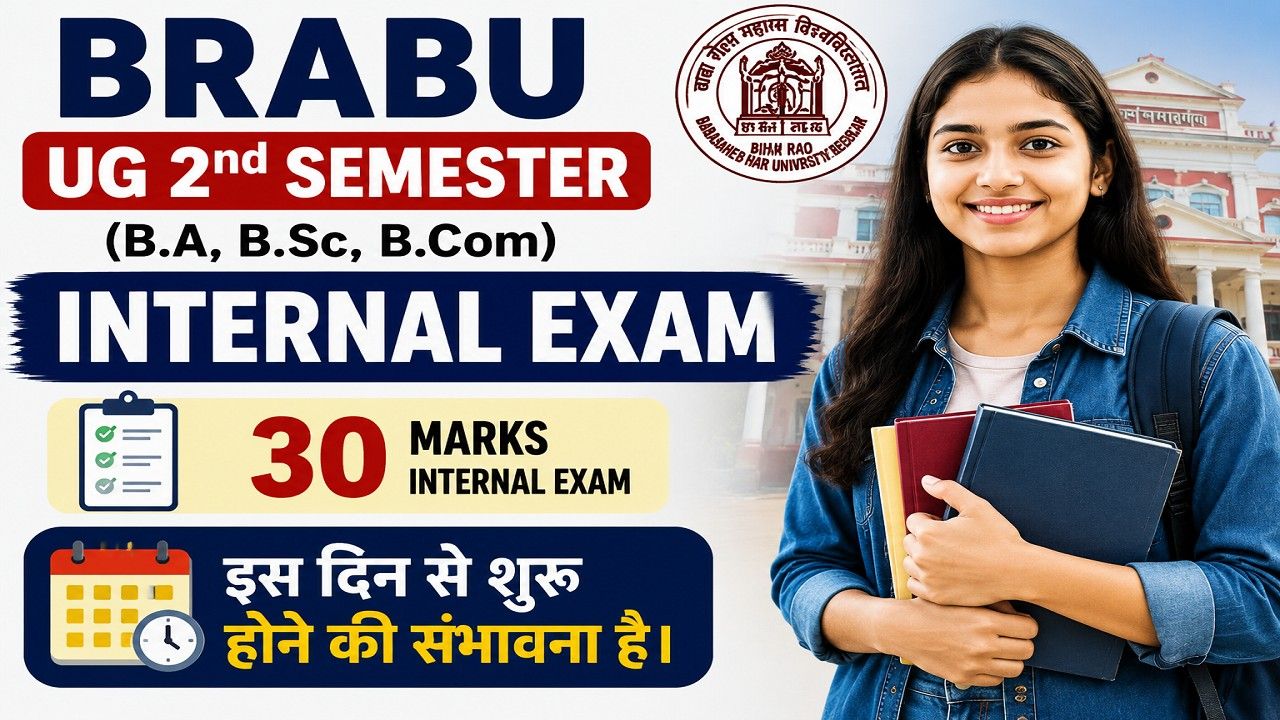BRABU UG 2nd Semester Internal Exam 2025-29