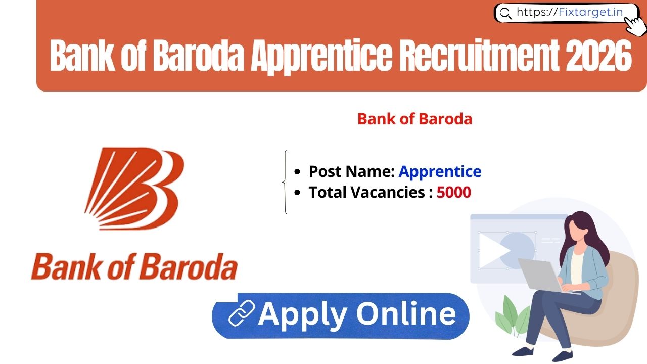 Bank of Baroda Apprentice Recruitment 2026