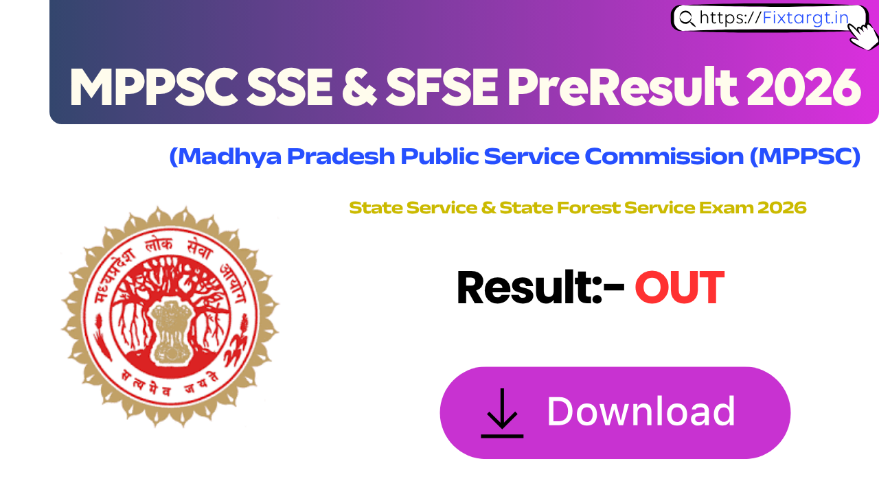MPPSC Result 2026
