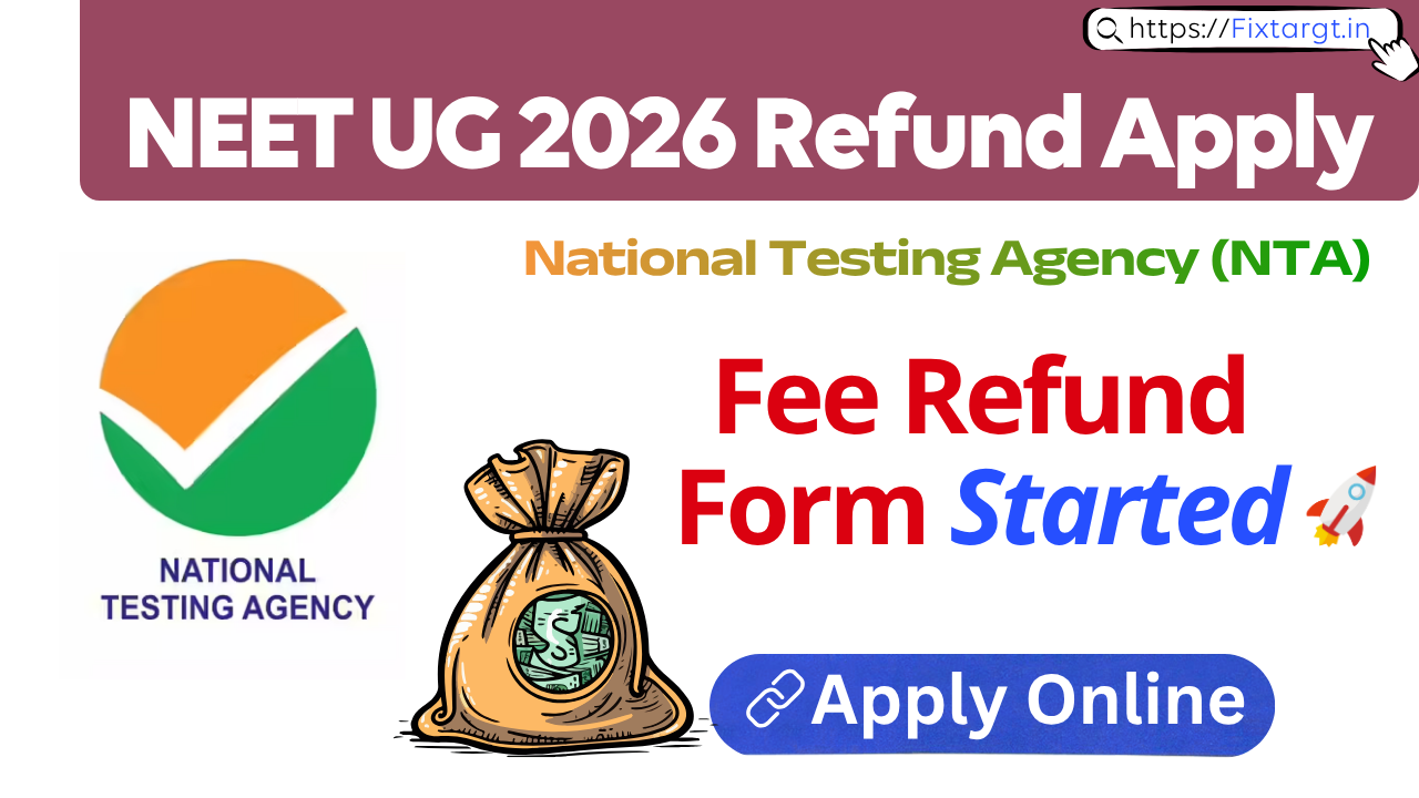 NEET UG 2026 Refund Apply Online