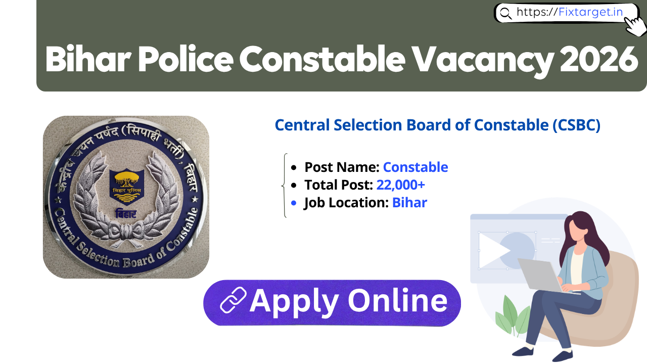 Bihar Police Constable Recruitment 2026