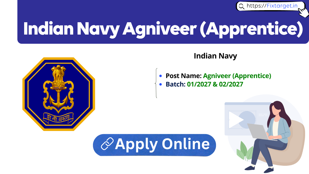 Indian Navy Agniveer (Apprentice) Recruitment 2026
