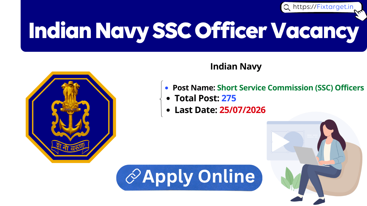 Indian Navy SSC Officer Recruitment 2026